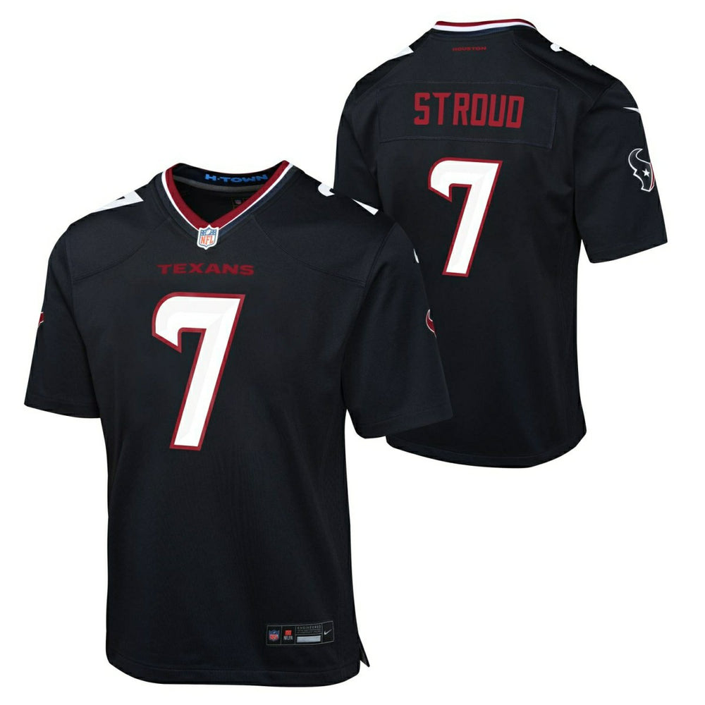 C. J. Stroud #7 Houston Texans Game NFL Jersey Navy (YOUTH) Classic