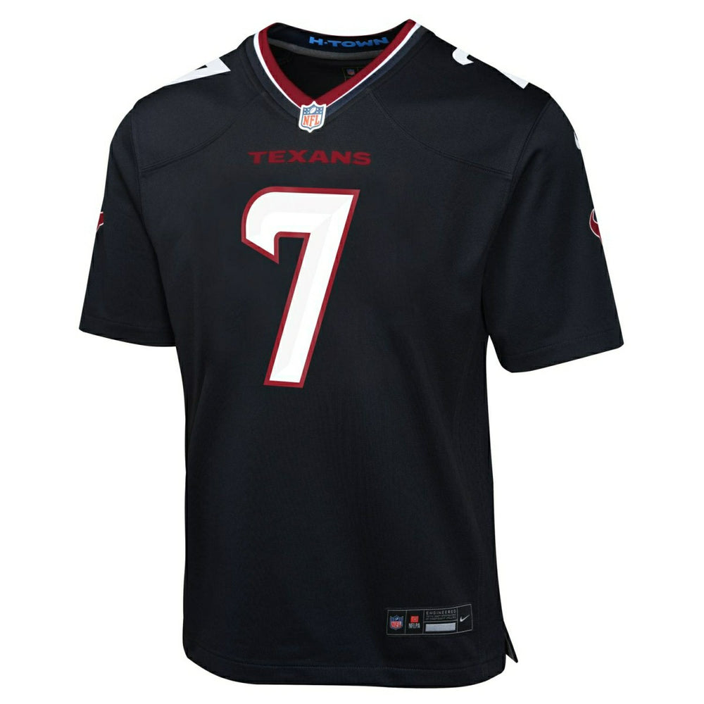 C. J. Stroud #7 Houston Texans Game NFL Jersey Navy (YOUTH) Classic