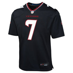 C. J. Stroud #7 Houston Texans Game NFL Jersey Navy (YOUTH) Classic