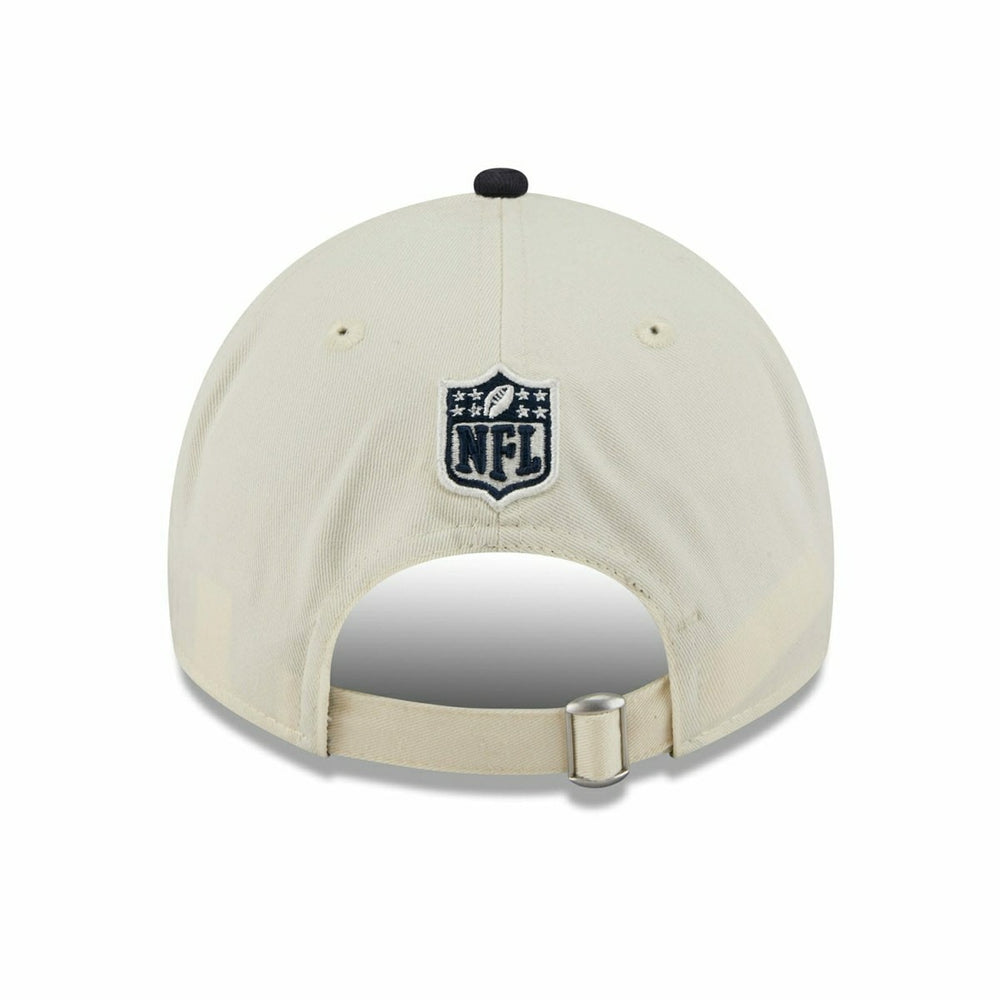 Houston Texans 2025 NFL Draft 9TWENTY A-Frame Adjustable Cap Cream Taass for sale