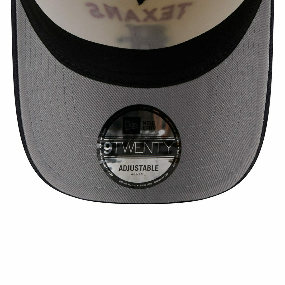Houston Texans 2025 NFL Draft 9TWENTY A-Frame Adjustable Cap Cream Taass for sale