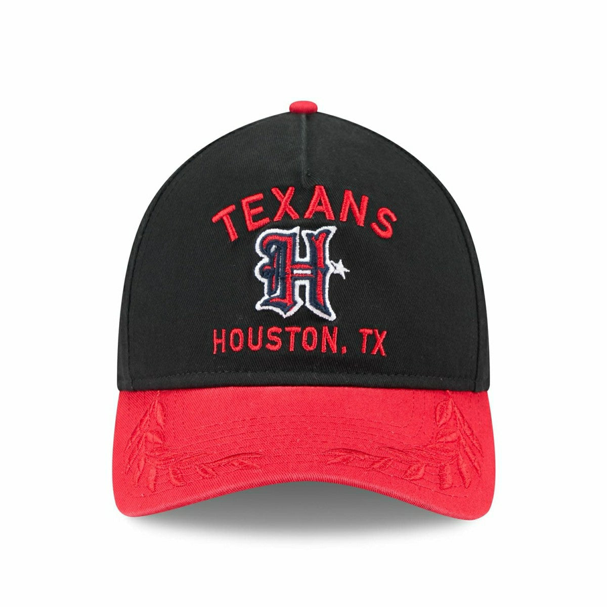 Houston Texans 2025 NFL Draft 9TWENTY A-Frame Adjustable Cap Black Taass US