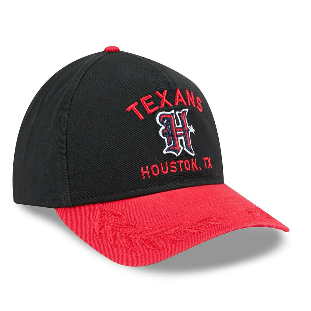 Houston Texans 2025 NFL Draft 9TWENTY A-Frame Adjustable Cap Black Taass US