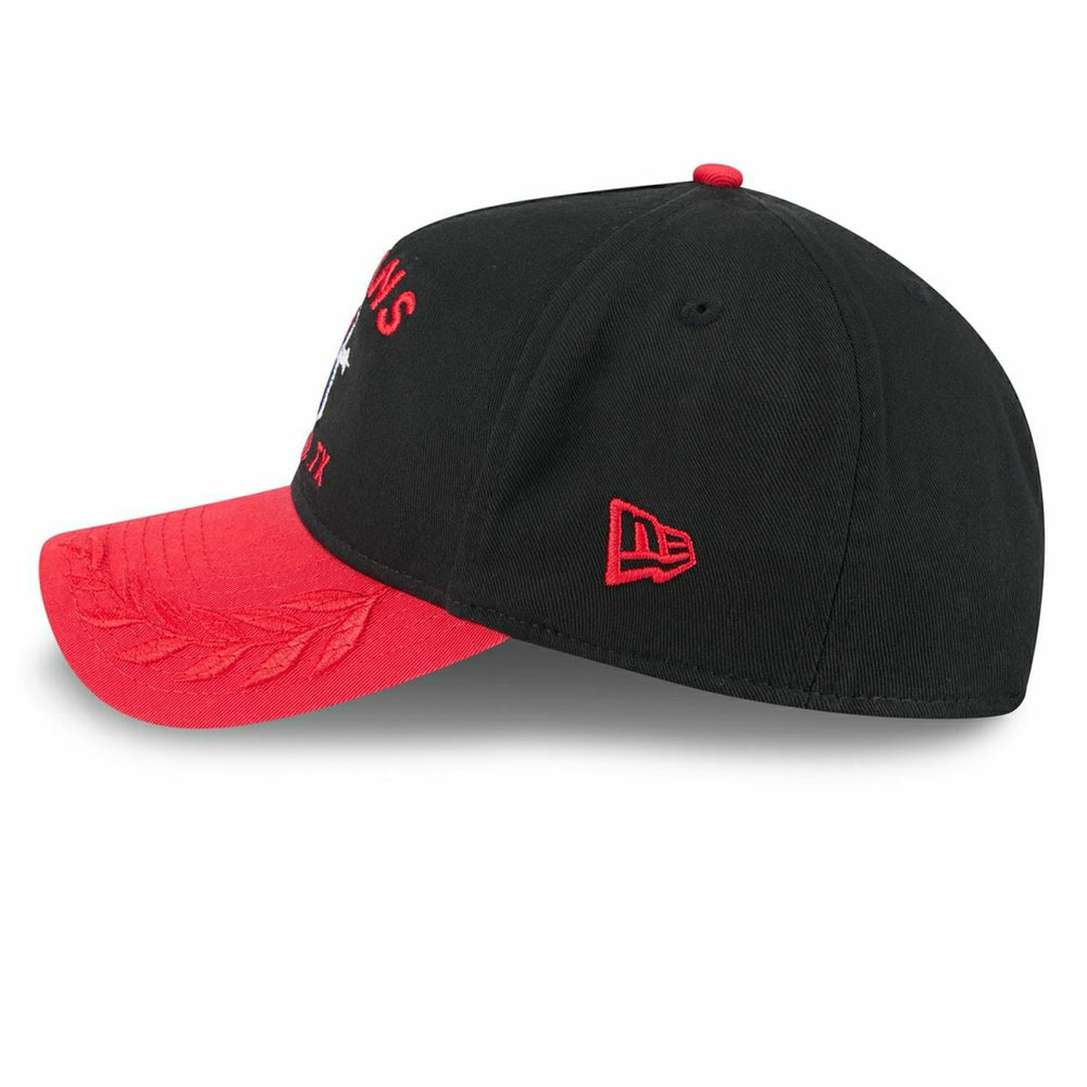 Houston Texans 2025 NFL Draft 9TWENTY A-Frame Adjustable Cap Black Taass US