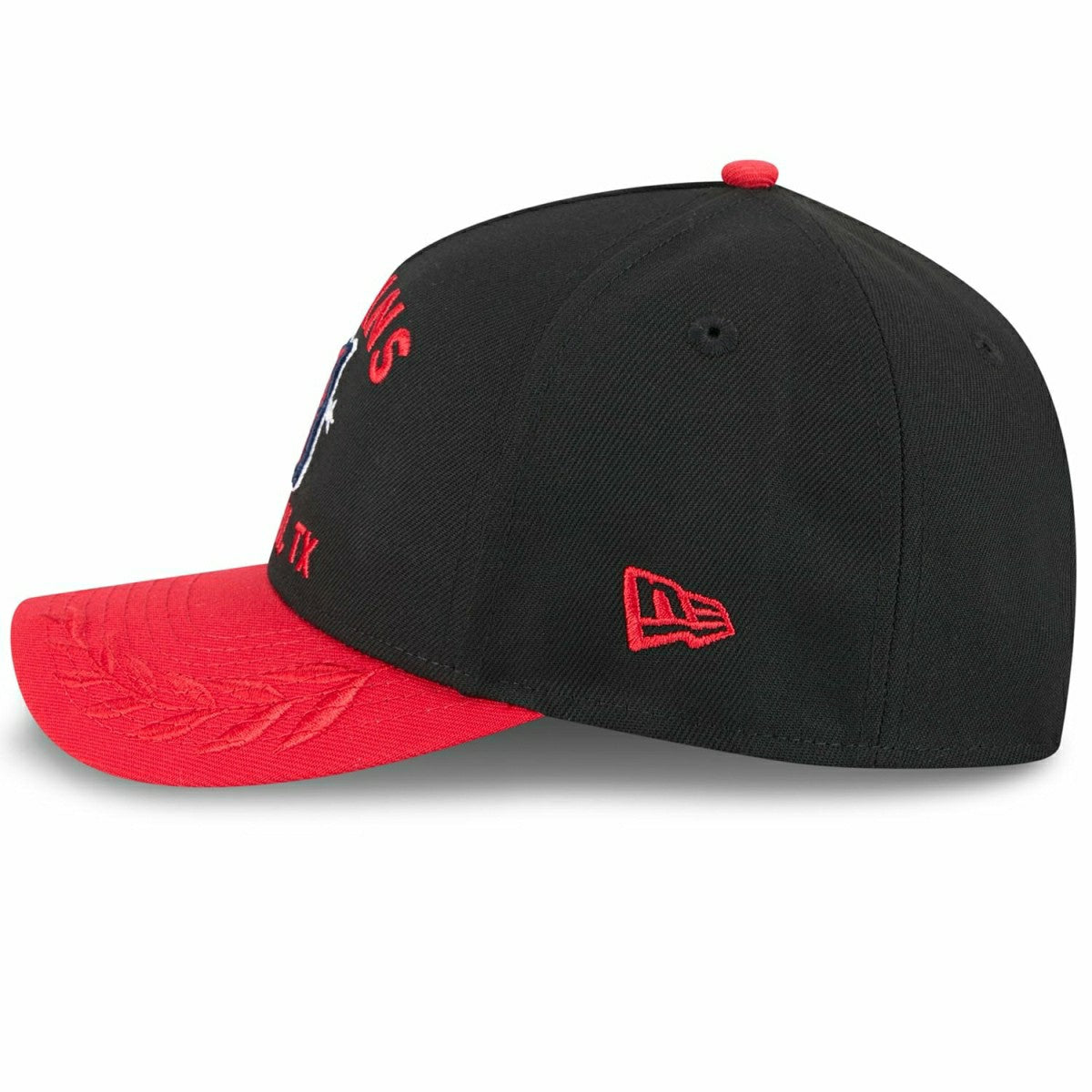 Houston Texans 2025 NFL Draft 9FORTY M-Crown A-Frame Snapback Cap Black Fashion