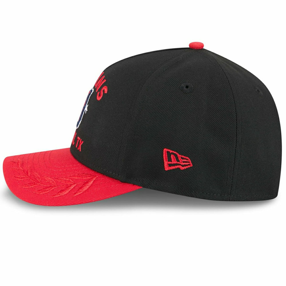 Houston Texans 2025 NFL Draft 9FORTY M-Crown A-Frame Snapback Cap Black Fashion