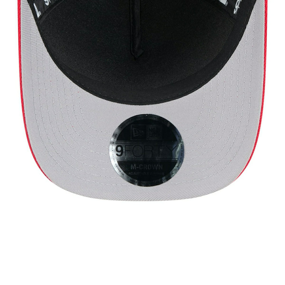 Houston Texans 2025 NFL Draft 9FORTY M-Crown A-Frame Snapback Cap Black Fashion