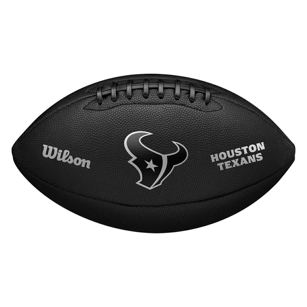 Houston Texans Wilson Metallic Premiere Full Size NFL Football Lifestyle