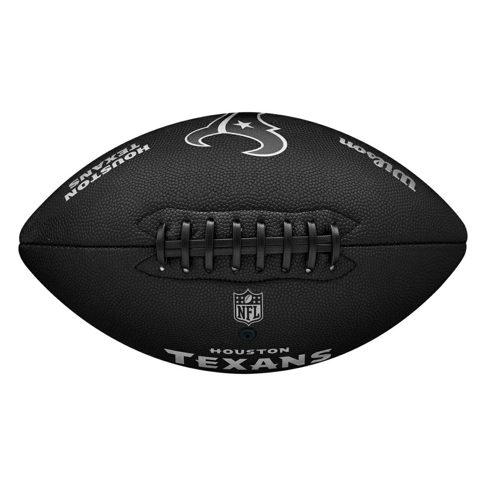 Houston Texans Wilson Metallic Premiere Full Size NFL Football Lifestyle