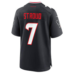 C.J. Stroud #7 Houston Texans Nike Game NFL Jersey Navy Lifestyle