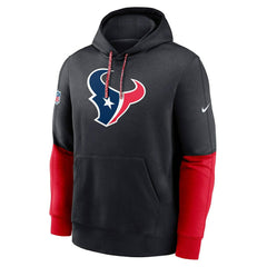 Houston Texans 2024 NFL Sideline Nike Club Hoodie Navy Taass sale