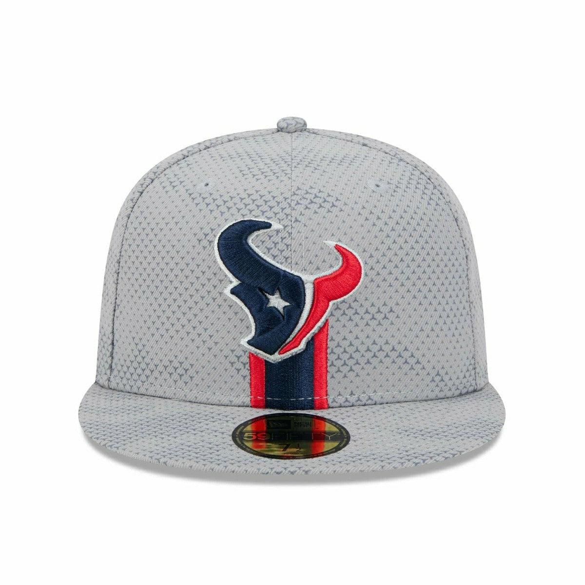 Houston Texans 2024 NFL Sideline New Era 59FIFTY Fitted Cap Gray Taass for sale