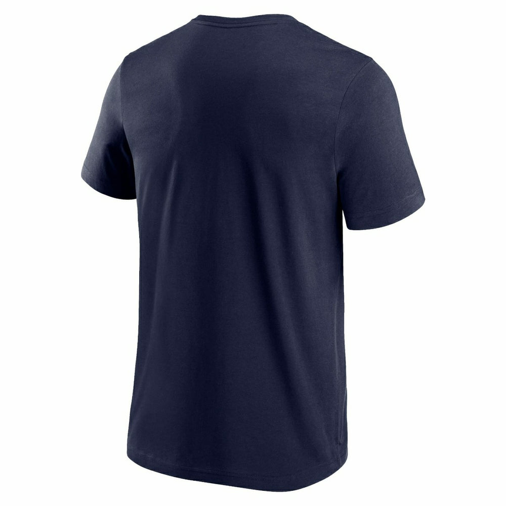 Houston Texans Chrome Logo NFL T-Shirt Navy Lifestyle