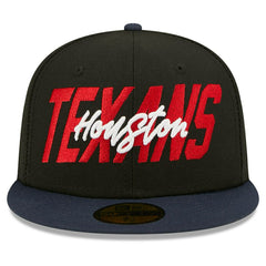 Houston Texans 2022 NFL Draft On-Stage New Era 59FIFTY Fitted Cap Taass for sale