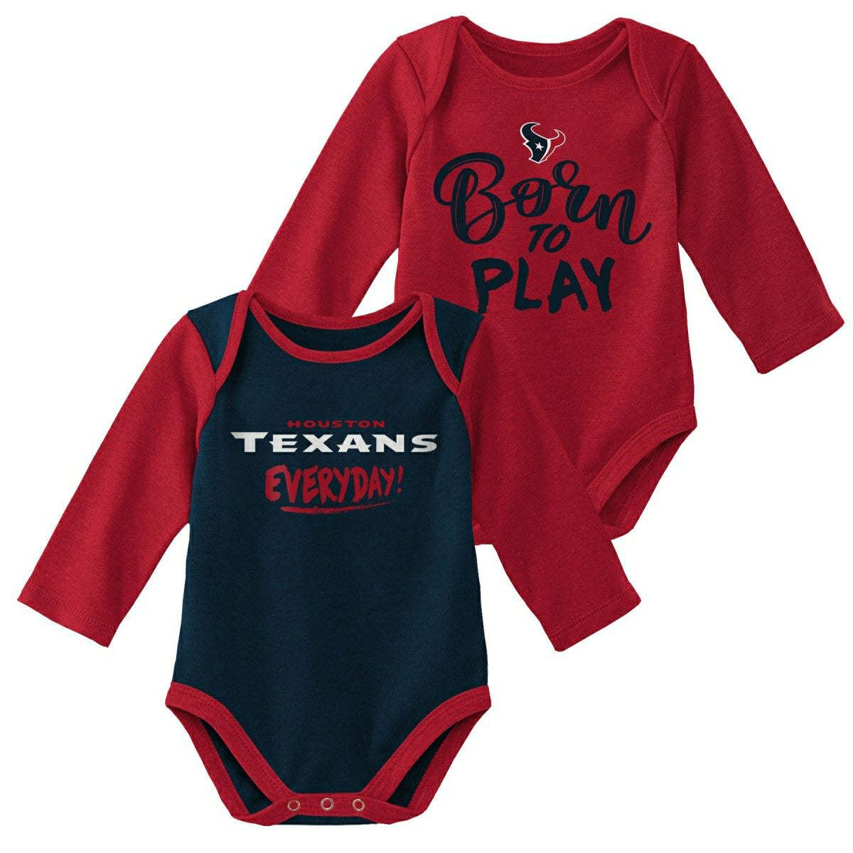 Houston Texans Born to Play NFL Baby Bodysuit Set (2-Piece) Fashion
