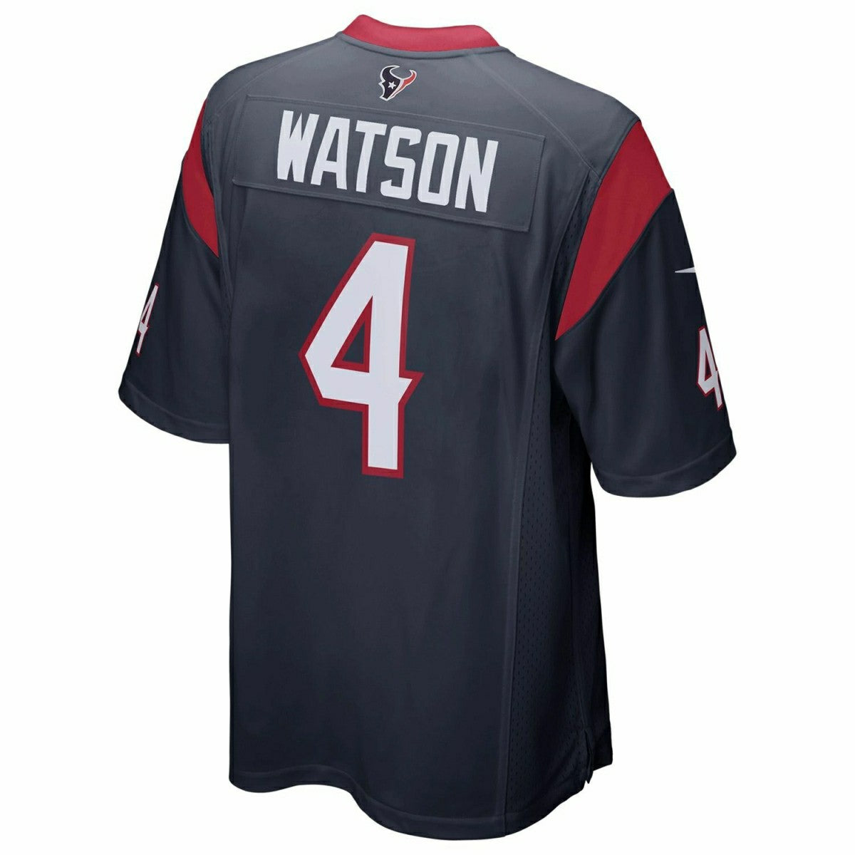 Deshaun Watson #4 Houston Texans Nike Game NFL Jersey Navy Taass US