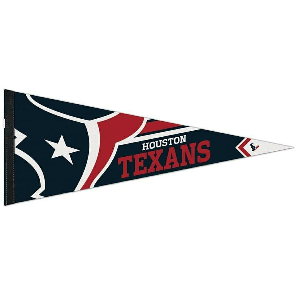 Houston Texans Big Logo Premium Football NFL Pennant Taass sale