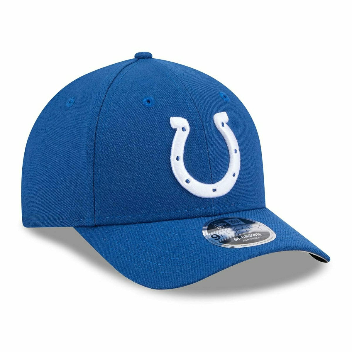 Indianapolis Colts NFL Team Logo New Era 9FORTY M-Crown Snapback Cap Blue Fashion