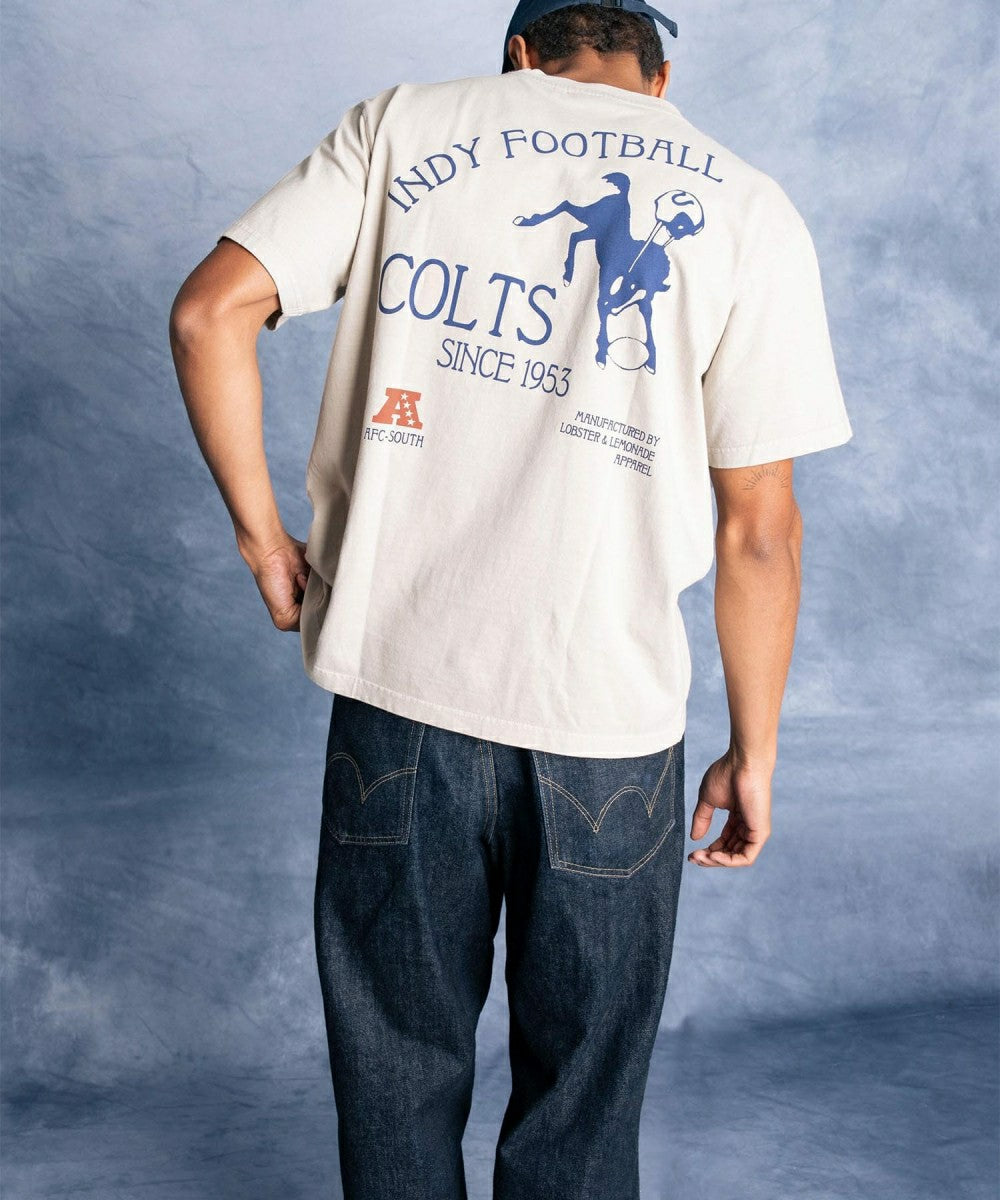 Indianapolis Colts L&L '89 Classics NFL T-Shirt Beige Taass US