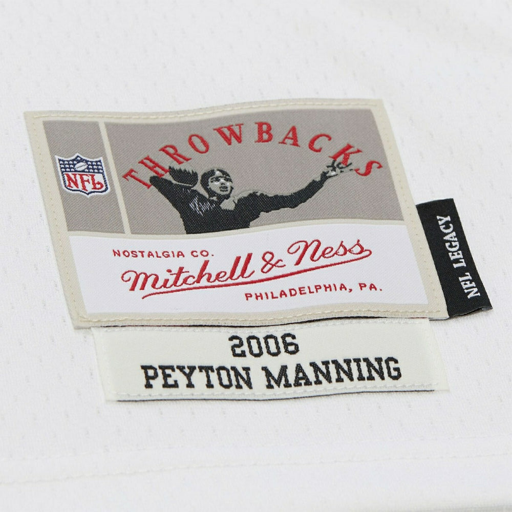 Peyton Manning #18 Indianapolis Colts 2006 Throwback NFL Jersey White Classic