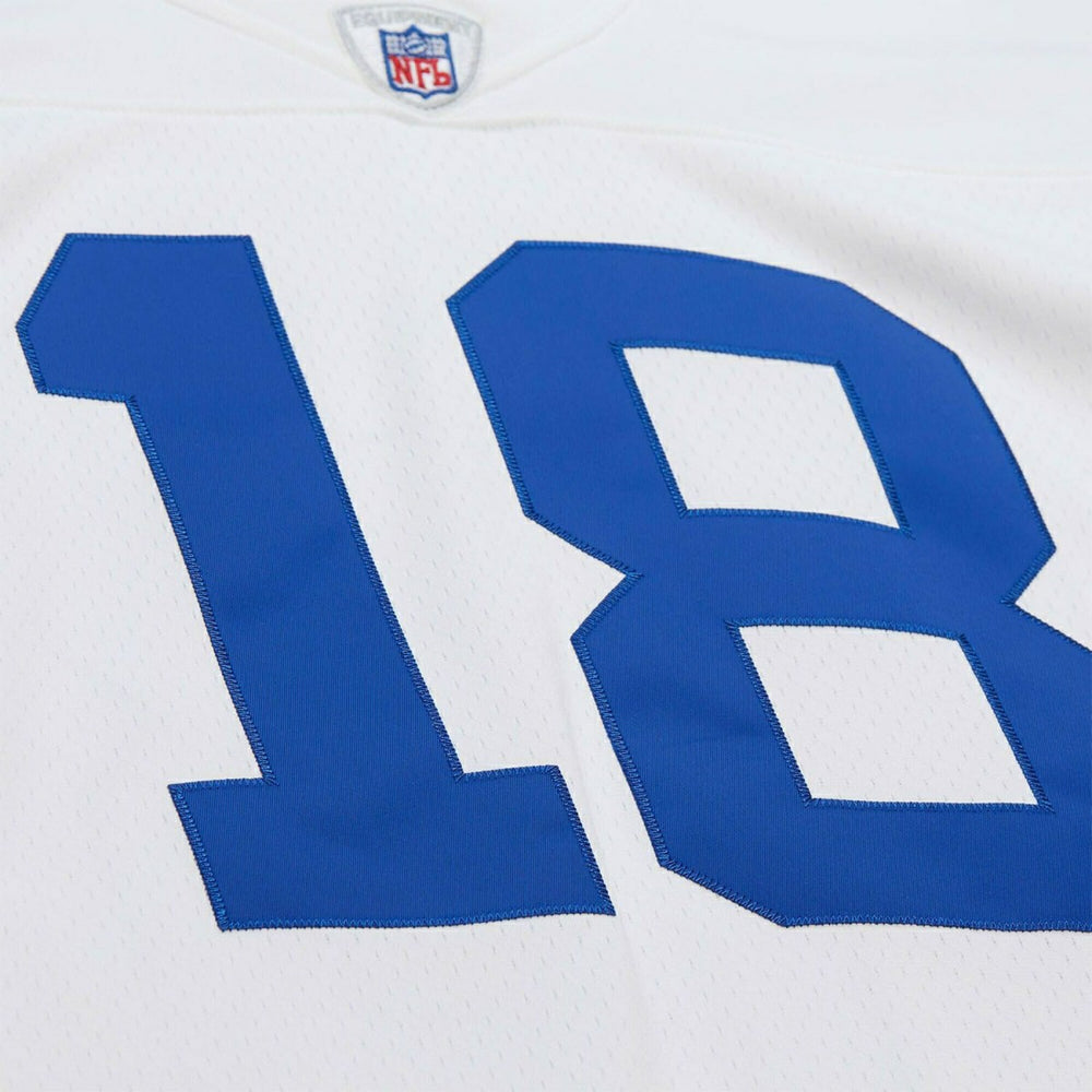 Peyton Manning #18 Indianapolis Colts 2006 Throwback NFL Jersey White Classic