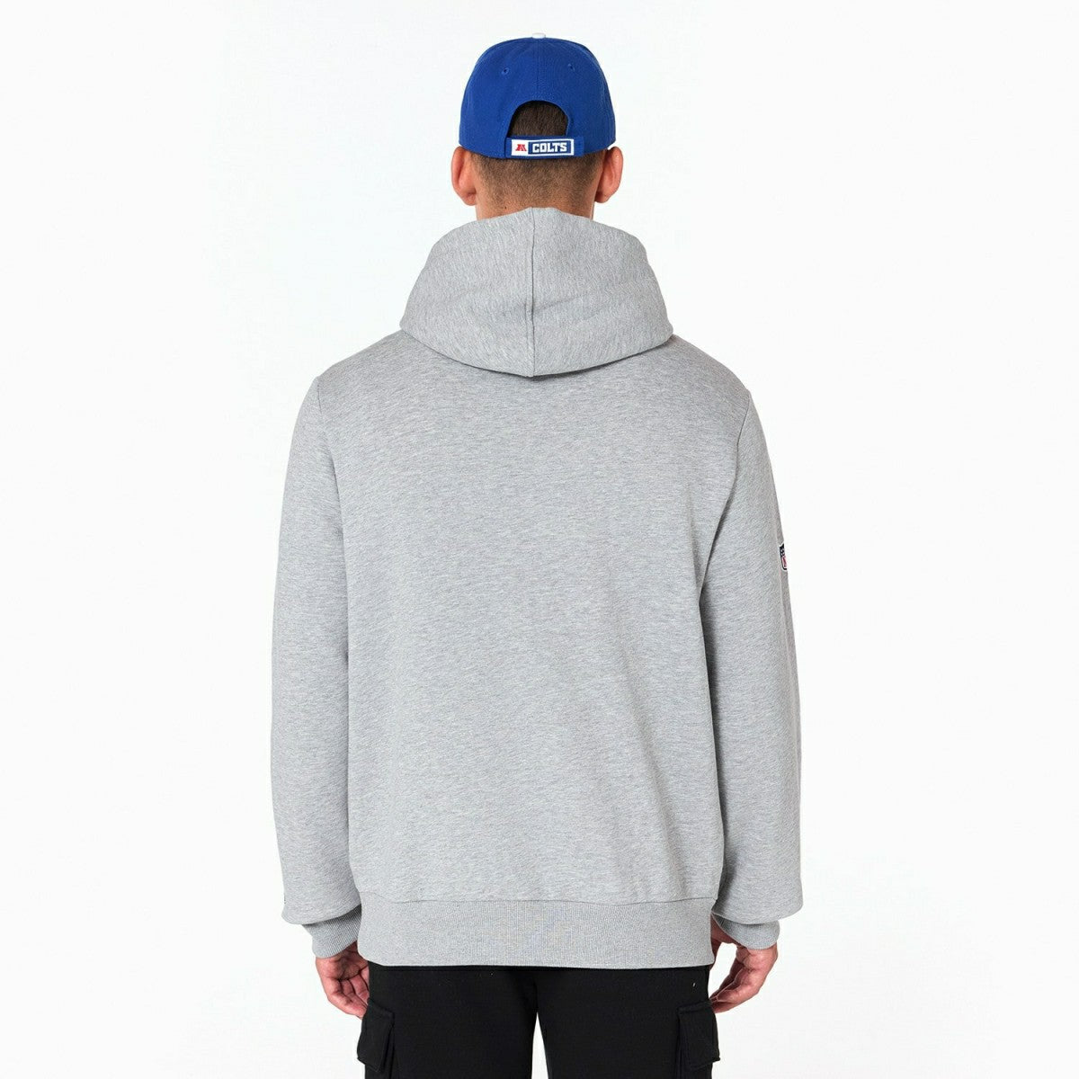 Indianapolis Colts Logo Hoodie NFL Sweatshirt Grey Taass for sale