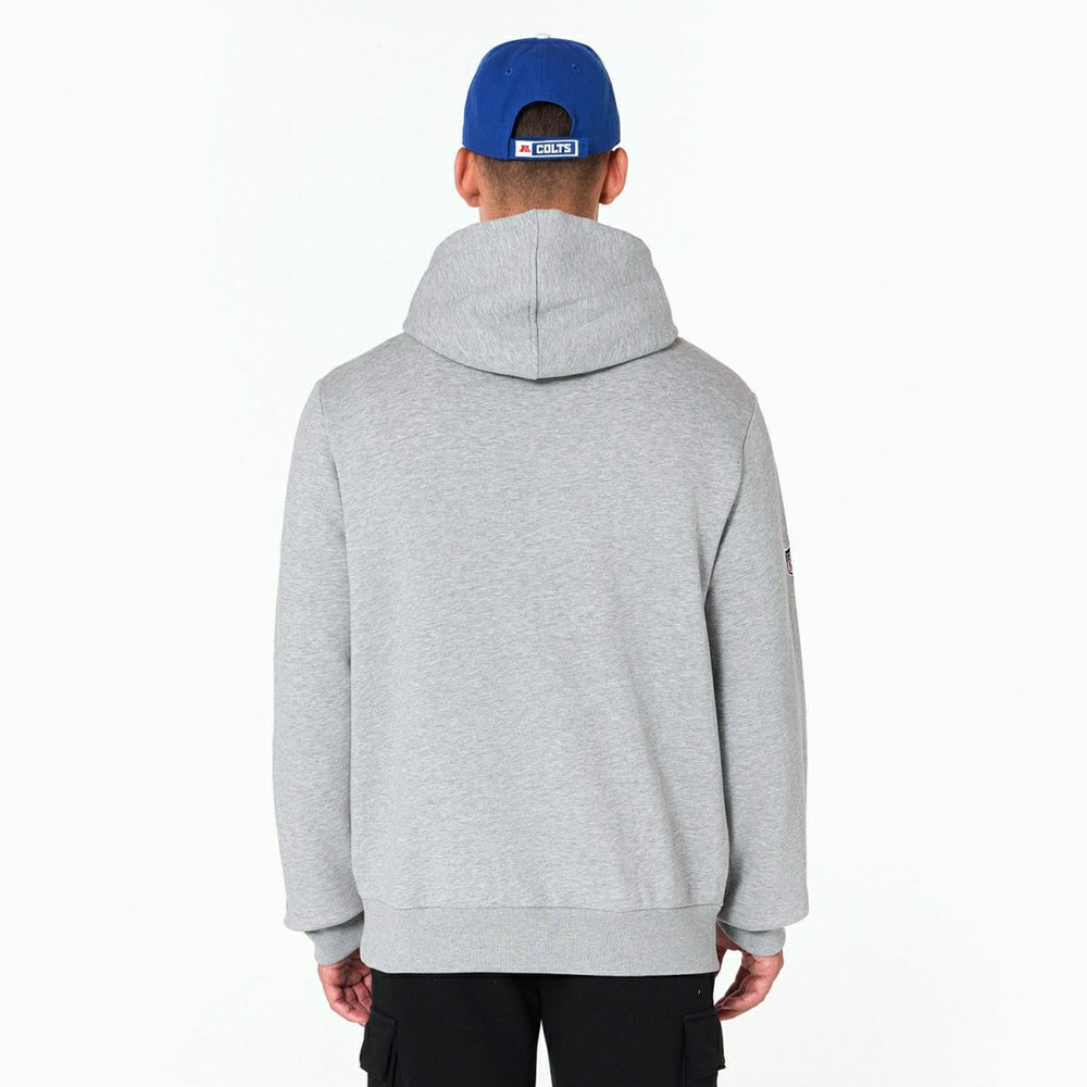 Indianapolis Colts Logo Hoodie NFL Sweatshirt Grey Taass for sale