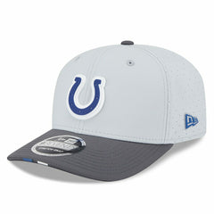 Indianapolis Colts 2025 NFL Training Camp New Era 9SEVENTY Stretch-Snap Cap CW Gray Taass US