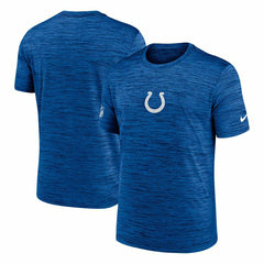 Indianapolis Colts 2025 NFL Sideline Nike Velocity Performance T-Shirt Blue Classic