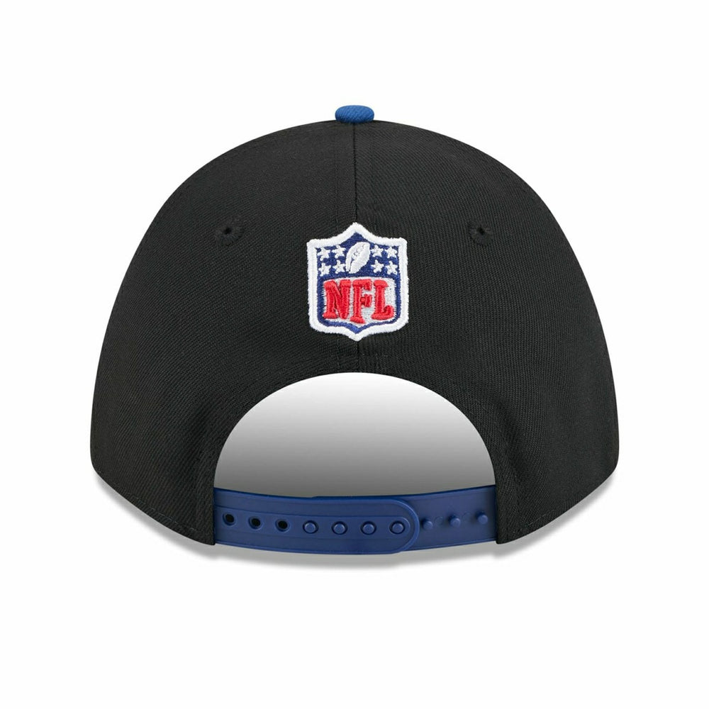 Indianapolis Colts 2025 NFL Draft 9FORTY M-Crown A-Frame Snapback Cap Black Fashion