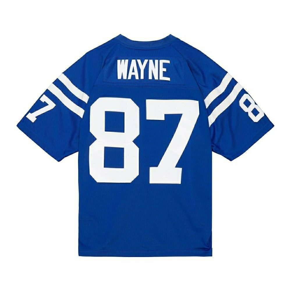 Reggie Wayne #87 Indianapolis Colts Legacy Throwback NFL Jersey Blue Fashion