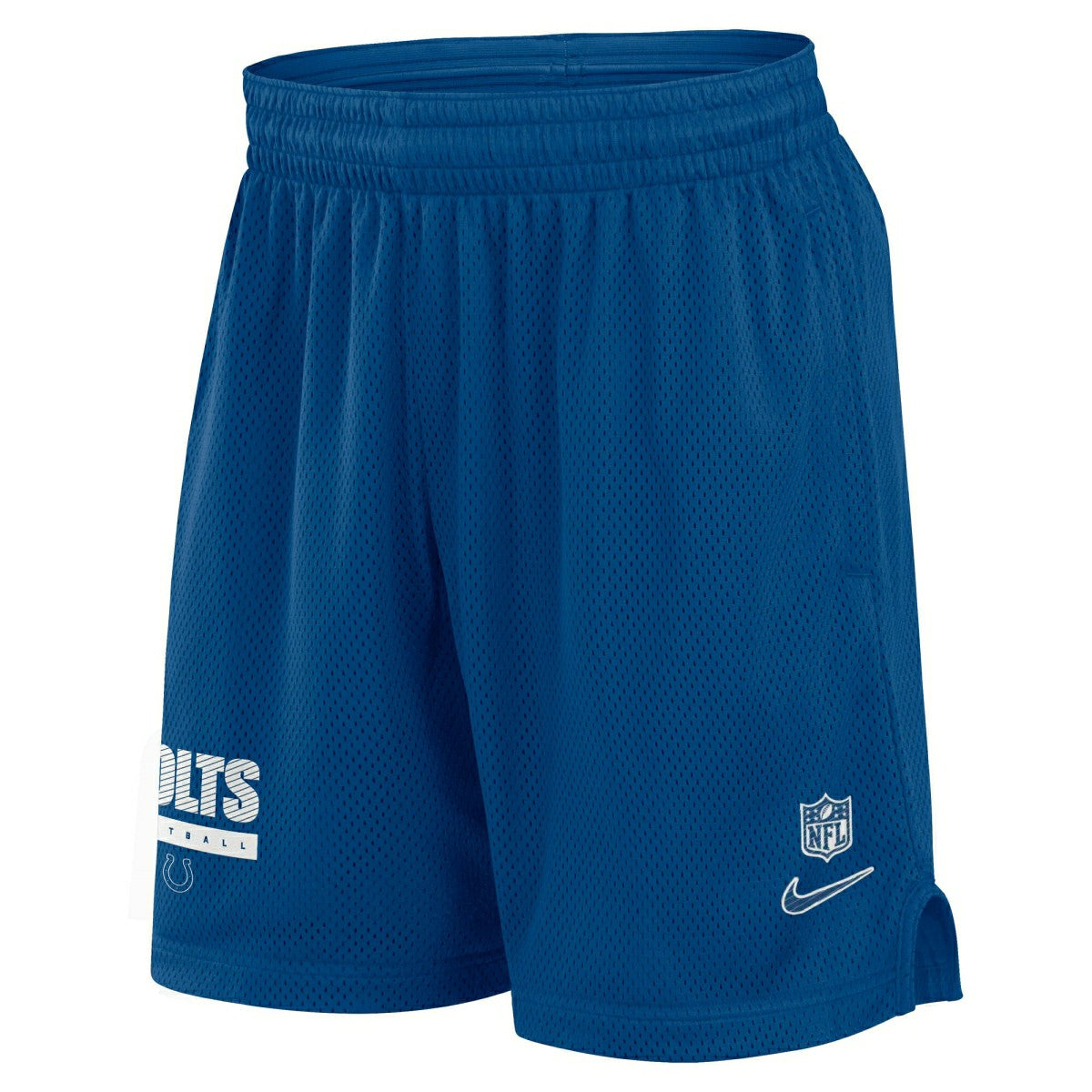 Indianapolis Colts 2024 NFL Sideline Mesh Nike Dri-FIT Shorts Blue Taass sale
