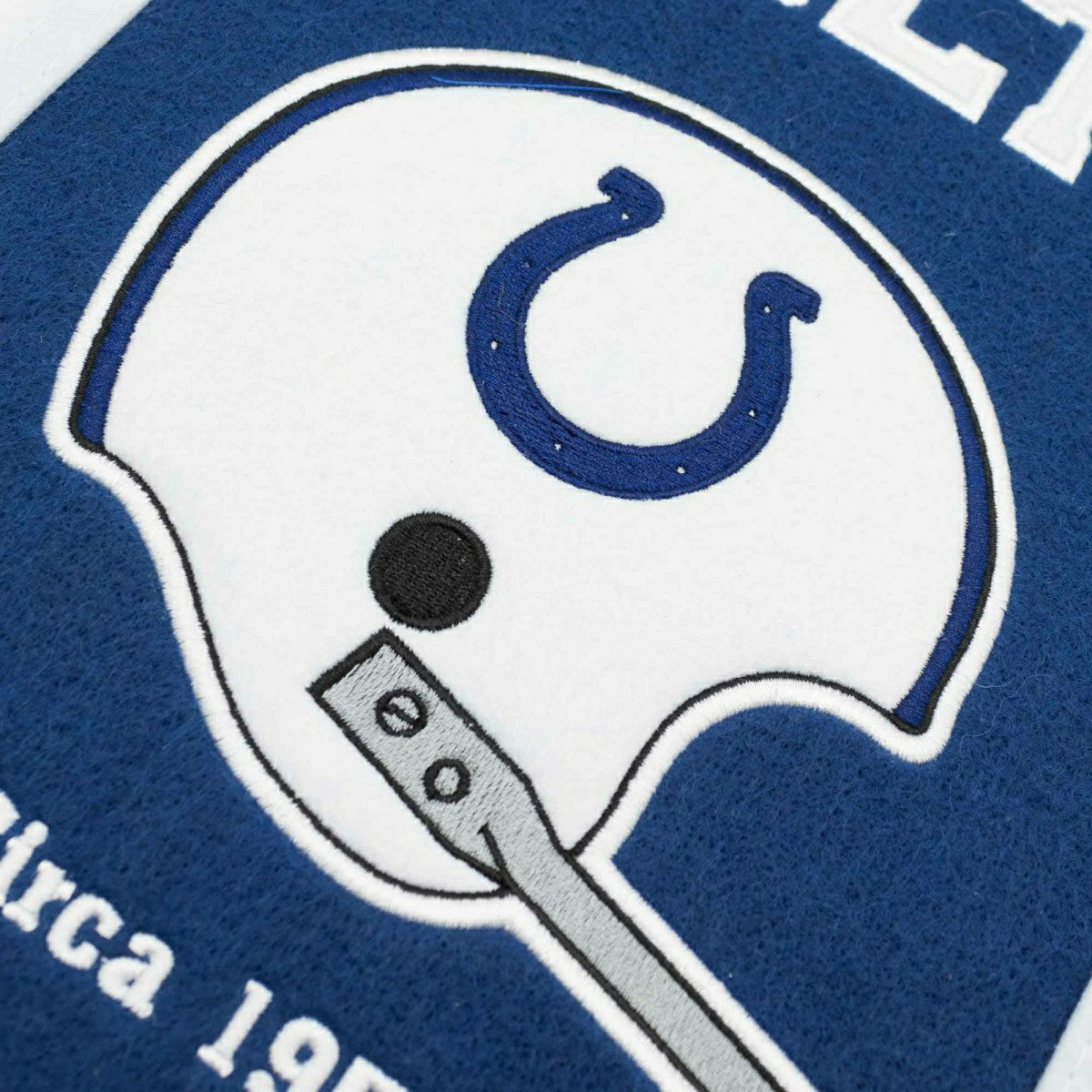 Indianapolis Colts Logo Evolution NFL Wool Banner Taass US