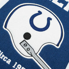 Indianapolis Colts Logo Evolution NFL Wool Banner Taass US