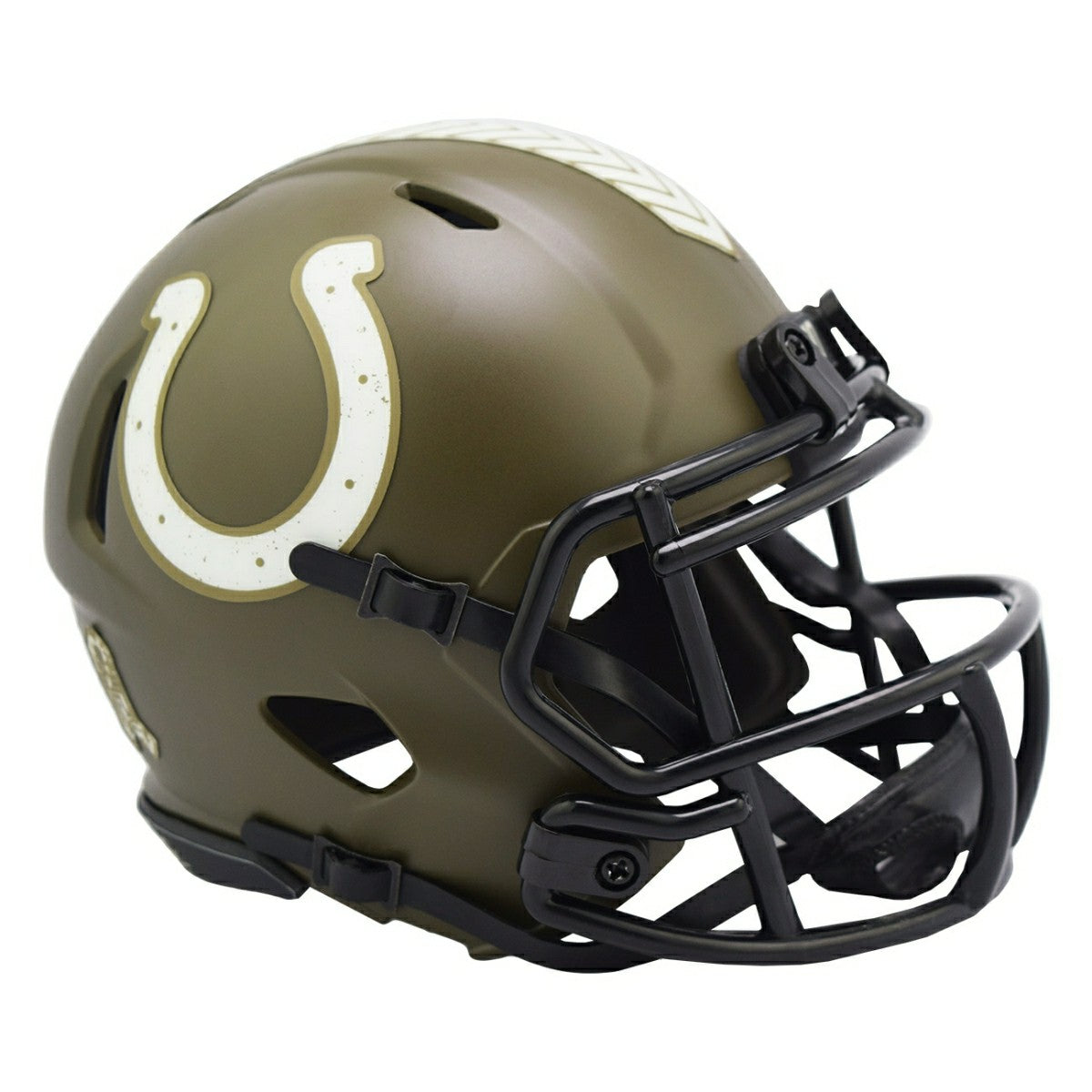 Indianapolis Colts 2022 Salute to Service NFL Speed Mini Helmet Taass for sale