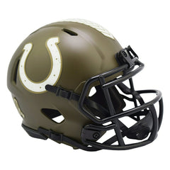 Indianapolis Colts 2022 Salute to Service NFL Speed Mini Helmet Taass for sale