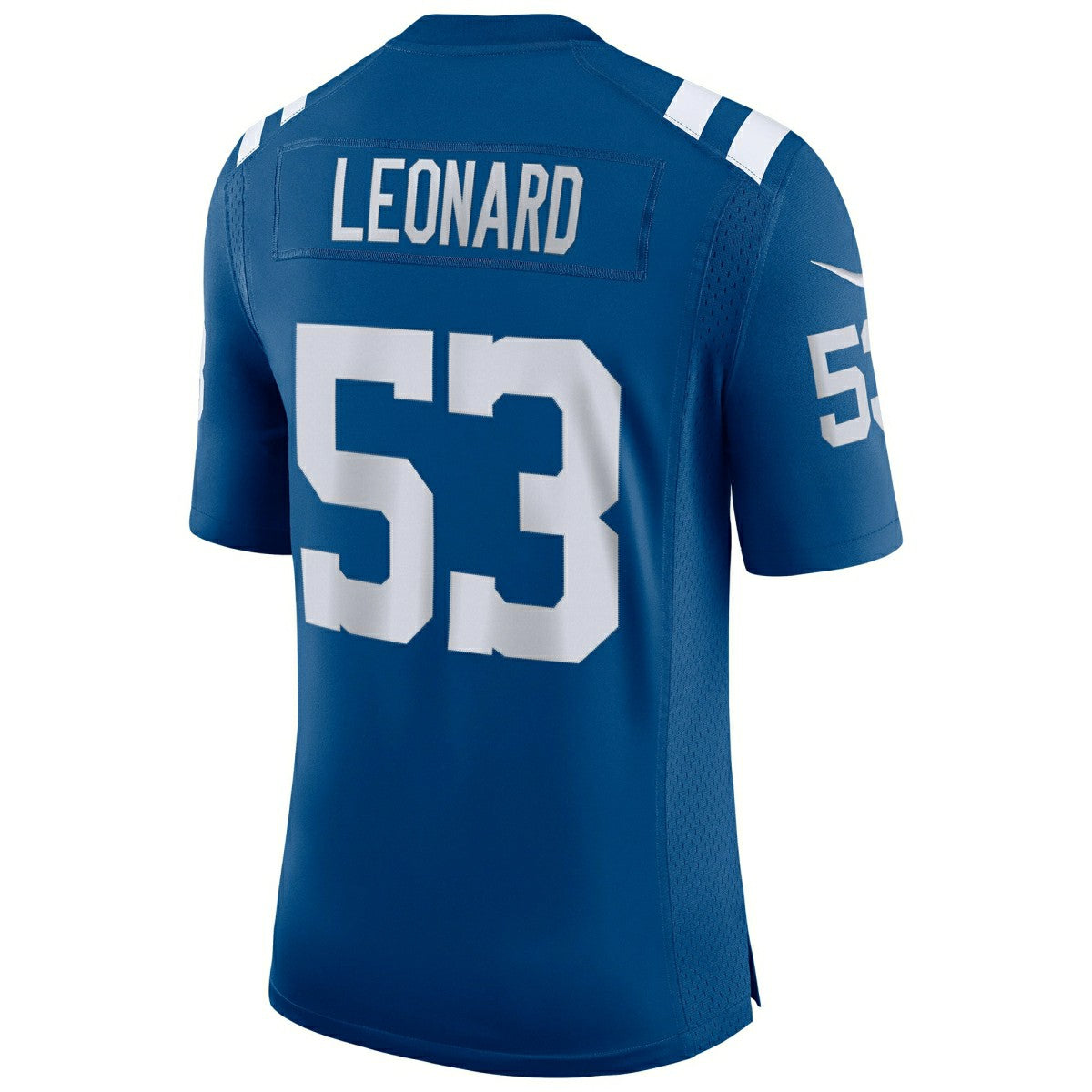Shaquille Leonard #53 Indianapolis Colts Nike Speed Machine Limited NFL Jersey Blue Fashion
