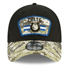 Indianapolis Colts 2021 NFL On-Field Salute to Service New Era 39THIRTY Flex Fit Cap Taass for sale