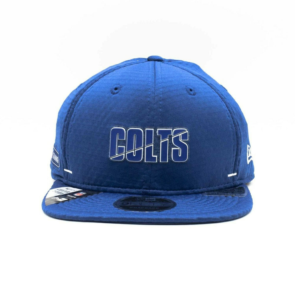 Indianapolis Colts 2020 Summer Sideline New Era Original Fit 9FIFTY Snapback NFL Cap Taass for sale