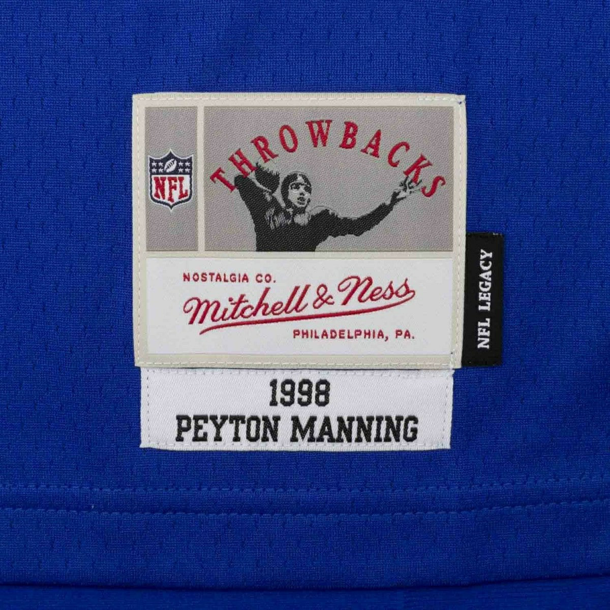 Peyton Manning #18 Indianapolis Colts Legacy Throwback NFL Jersey Blue Classic