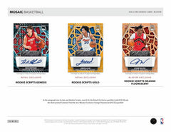 2024/25 Panini Mosaic Basketball NBA Blaster Box Taass for sale