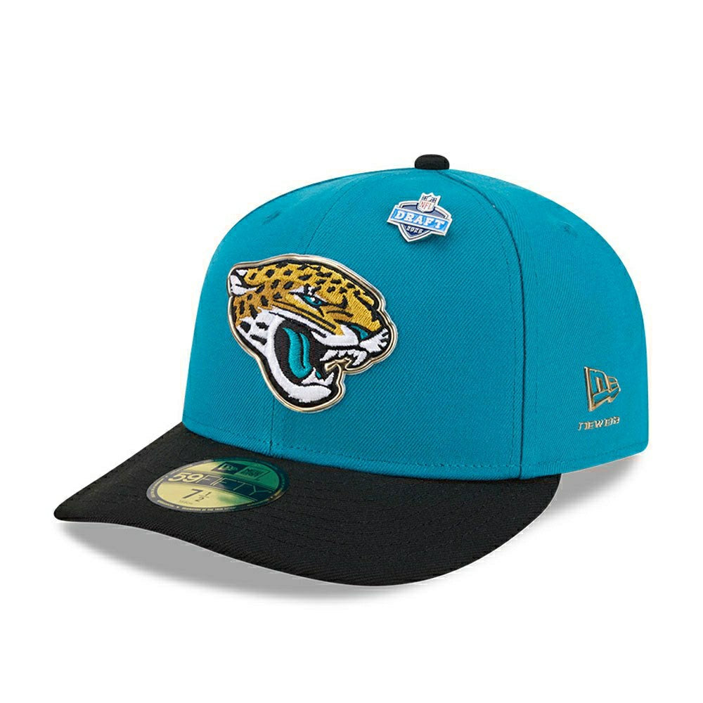 Jacksonville Jaguars 2026 NFL Draft Pre-Curved 59FIFTY Fitted Cap Taass US