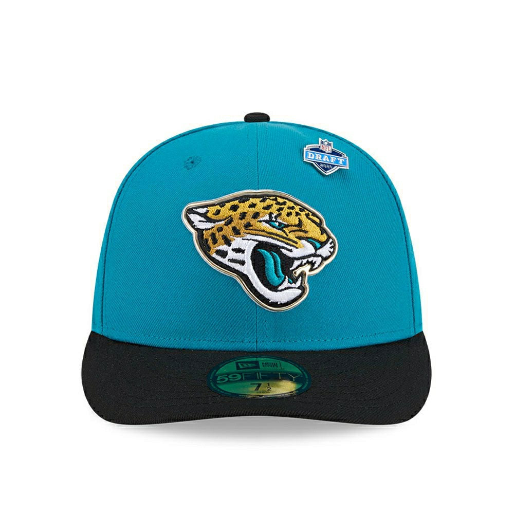 Jacksonville Jaguars 2026 NFL Draft Pre-Curved 59FIFTY Fitted Cap Taass US