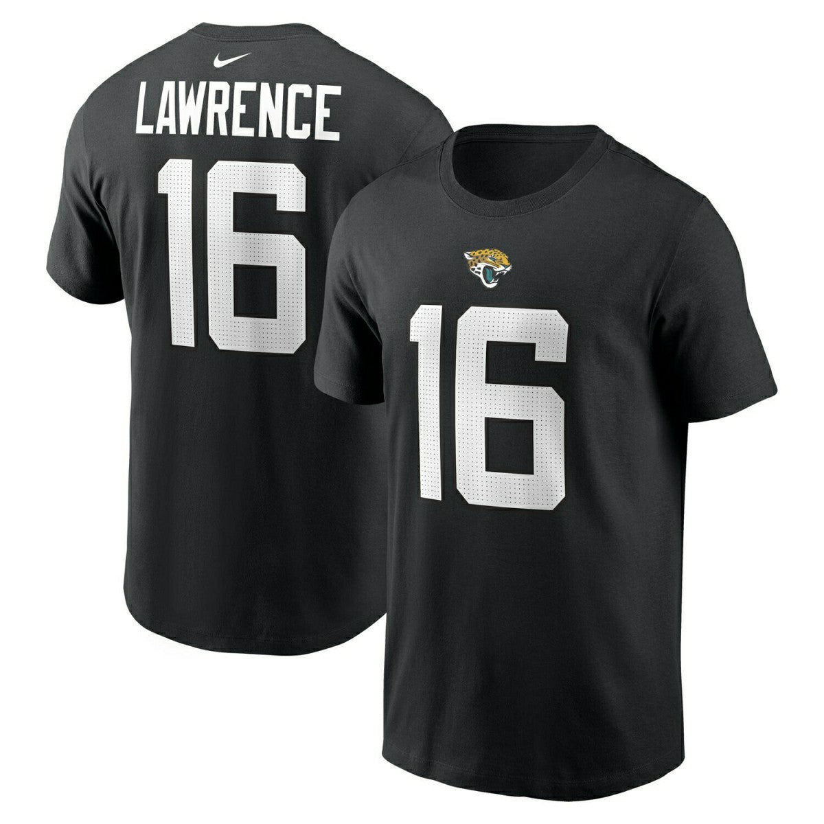 Trevor Lawrence #16 Jacksonville Jaguars Nike Player NFL T-Shirt Black Classic