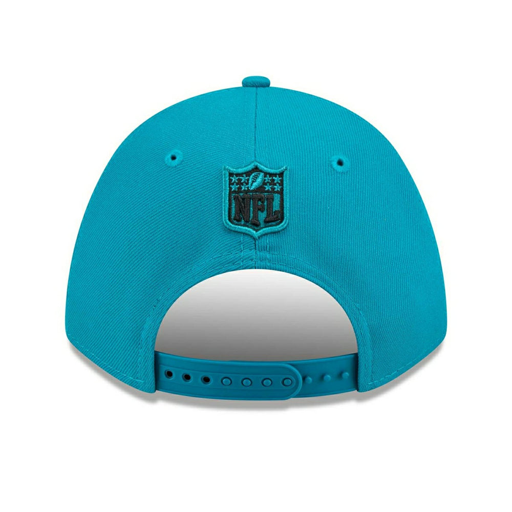 Jacksonville Jaguars NFL Team Logo New Era 9FORTY M-Crown Snapback Cap Teal Taass for sale