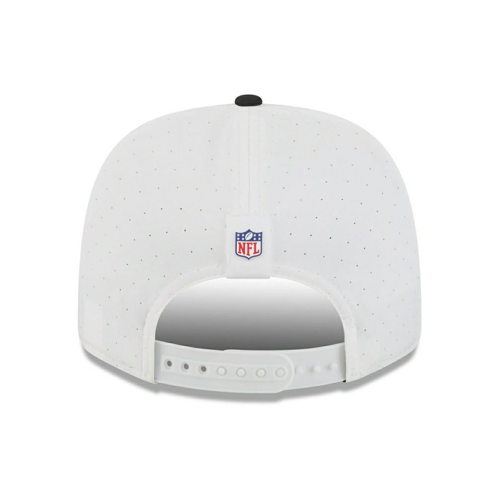 Jacksonville Jaguars 2025 NFL Training Camp New Era  9SEVENTY Stretch-Snap Cap OTC White Taass US