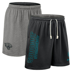 Jacksonville Jaguars 2025 NFL Sideline Reversible Mesh Nike Dri-FIT Shorts Black Classic