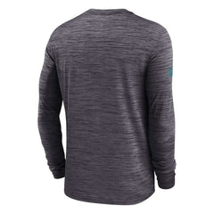 Jacksonville Jaguars 2025 NFL Sideline Nike Velocity Performance Long Sleeve T-Shirt Gray Fashion