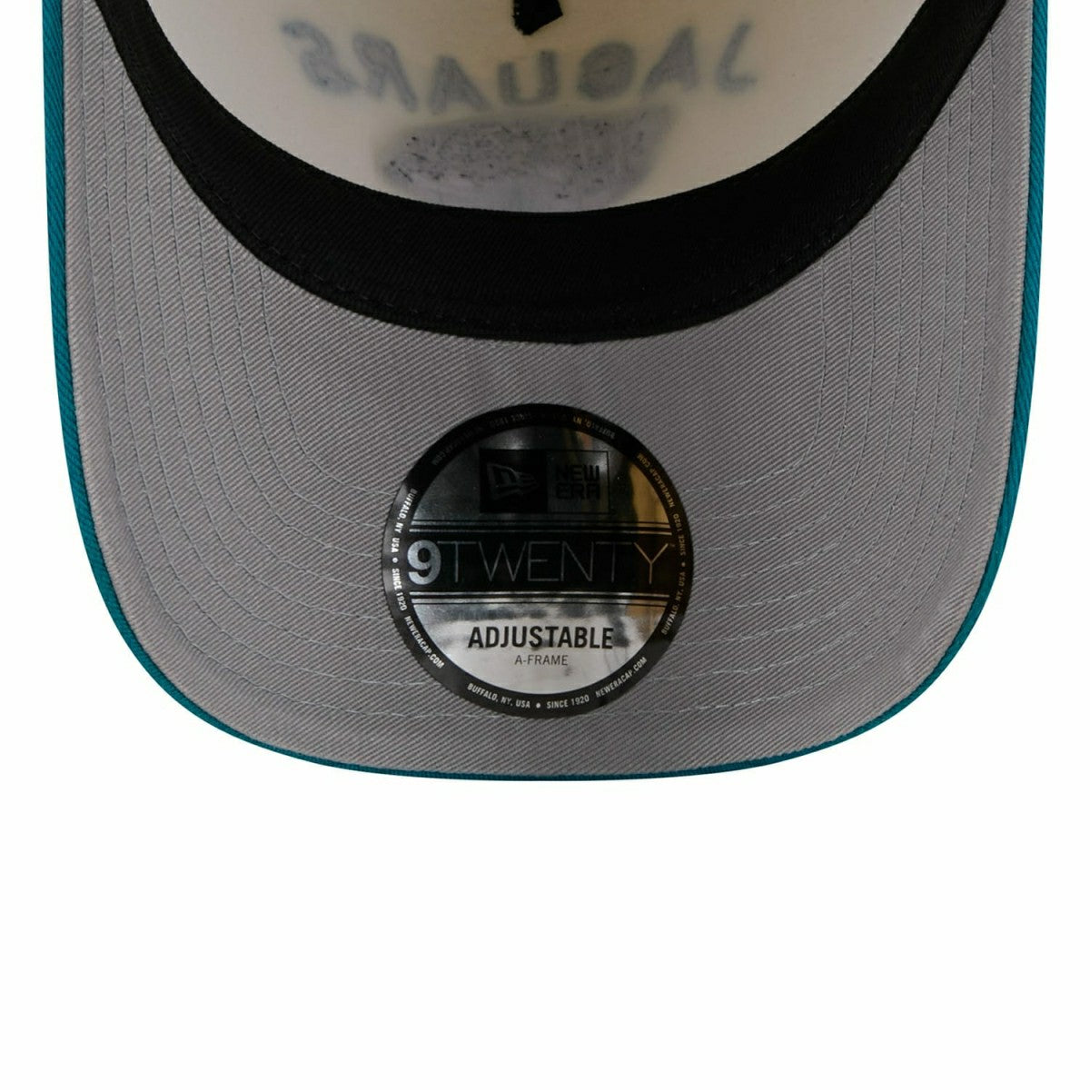 Jacksonville Jaguars 2025 NFL Draft 9TWENTY A-Frame Adjustable Cap Cream Taass sale