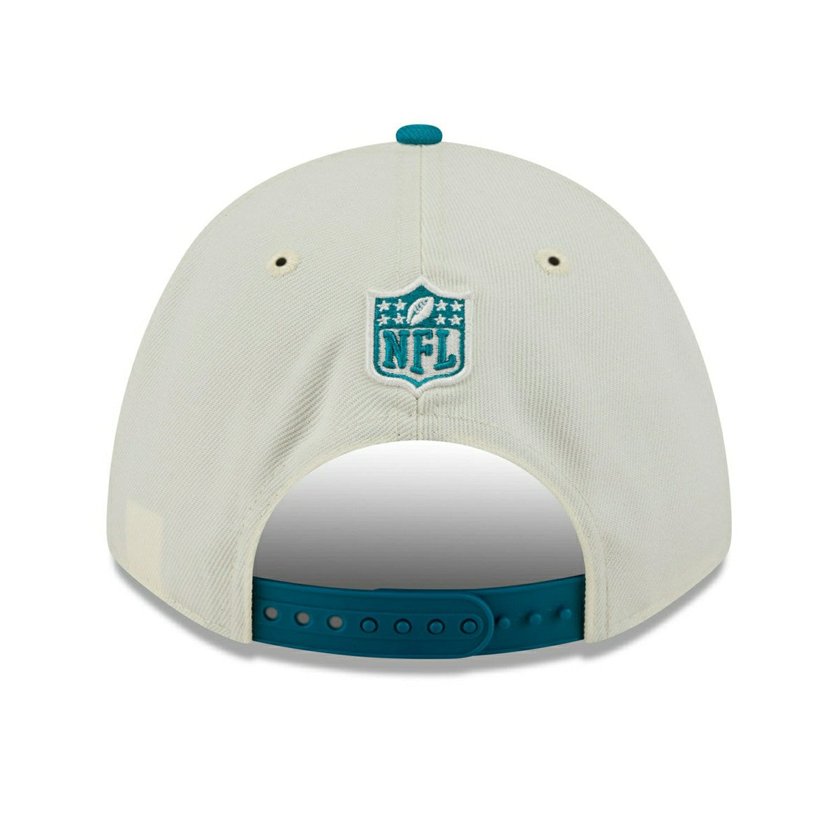 Jacksonville Jaguars 2025 NFL Draft 9FORTY M-Crown A-Frame Snapback Cap Cream Taass for sale